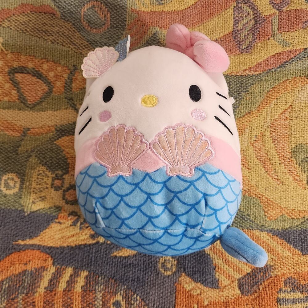 Squishmallows Hello Kitty Mermaid 6.5 inch Plush